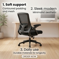Chaise de bureau ergonomique pivotante à dossier haut, chaise de salle d'attente, mobilier de gaming moderne pour joueurs, vente en gros