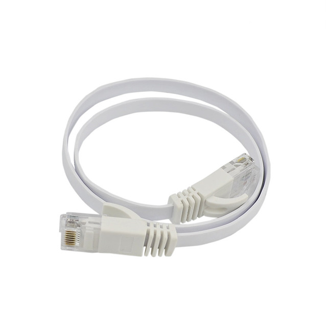 Ftp Utp Flat Rj45 8P8c Cat5 Cat6 Ethernet Lan Network Cable