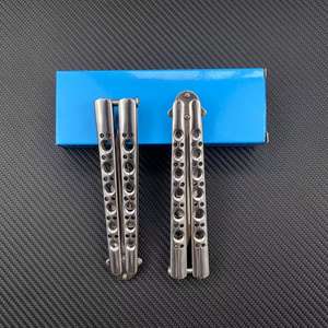 Wholesale Folding butterfly Outdoor Camping Training <strong>Knife</strong> Folding Self Defense <strong>Knife</strong> Toy Gift - Product Image 4