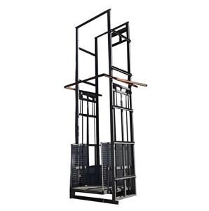 מעליות משא הידראוליות קטנות של Xinyuan <span class=keywords><strong>Crane</strong></span>, מעליות נוסעים תלויות על קיר, קיבולת של 1 טון לשימוש פנימי/חיצוני - Product Image 1
