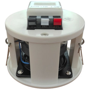 ลำโพงติดเพดานในเพดานระบบเครื่องเสียงติดเพดานแรงดันไฟฟ้าสาย3W 1.5W 100V - Product Image 3