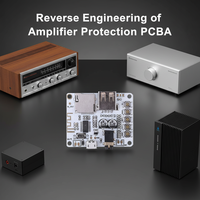 Service de fabrication de PCBA clé en main OEM avec 14 ans d'expérience, ingénierie inverse de PCBAs d'amplificateurs de puissance, usine source, nécessite des fichiers Gerber et BOM