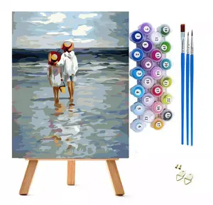 Wholesale custom DIYpainting by numbers for adult hand-painted canvas painting wall by Digital Kit handmade oil canvas