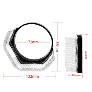 I8v High Brightness 12V Auto Lighting System New Model Car Decoration with Multi-Color Led Angel Eyes - Product Image 5