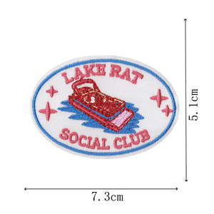 رقع حروف مخصصة بتصميم غربي وكاوبوي قابلة للكي، شارة تطريز شخصية لتزيين السترات الجينزية والقبعات وملابس العمل - Product Image 2