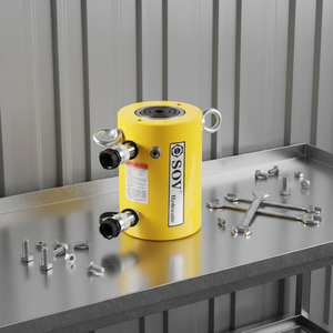 Équivalent Enerpac 10000Psi Prix usine Grand cylindre hydraulique à double effet de 50-2000 tonnes - Product Image 1