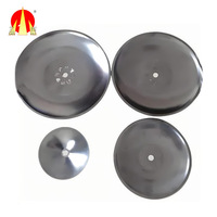Ensemble de cache-rosette réglable en acier inoxydable avec finition chromée pour système d'extinction d'incendie, taille 1/2" ou 3/4"