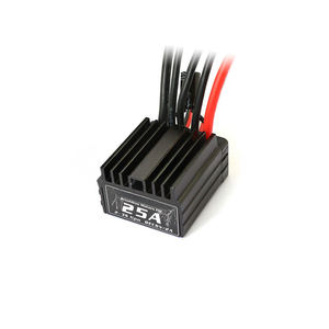 มอเตอร์ไร้แปรงถ่าน 25A ESC 2-3s กันน้ำ สำหรับรถบังคับวิทยุ RC 1/10 1/16 1/18 ของเล่นรถยนต์ อุปกรณ์เสริมสำหรับรถโมเดล - Product Image 4