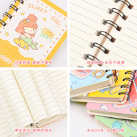 Kreatives B5 Spiralgebundenes Cartoon-Mini-Notizbuch Tragbares Schülerhandbuch UV-Bedrucktes Fancy Offset-Papier Niedliches Kindergeschenkbuch
