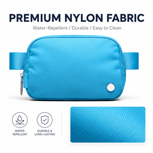 Custom logo Sport Waterproof Fanny Pack with <b>Adjustable</b> <b>Strap</b> Small Pouch for Workout Running Travelling Hiking Waist Packs - Product Image 3