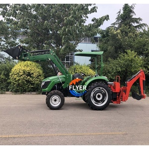 Tốt Máy Nông Nghiệp 40hp trang trại máy kéo nhỏ traktor với kết thúc trước loader và backhoe - Product Image 5