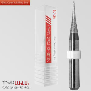 Fraiseuses dentaires CAD CAM en carbure de tungstène pour la découpe de zircone/PMMA/métal/céramique de verre, outils revêtus de <span class=keywords><strong>DLC</strong></span> - Product Image 5