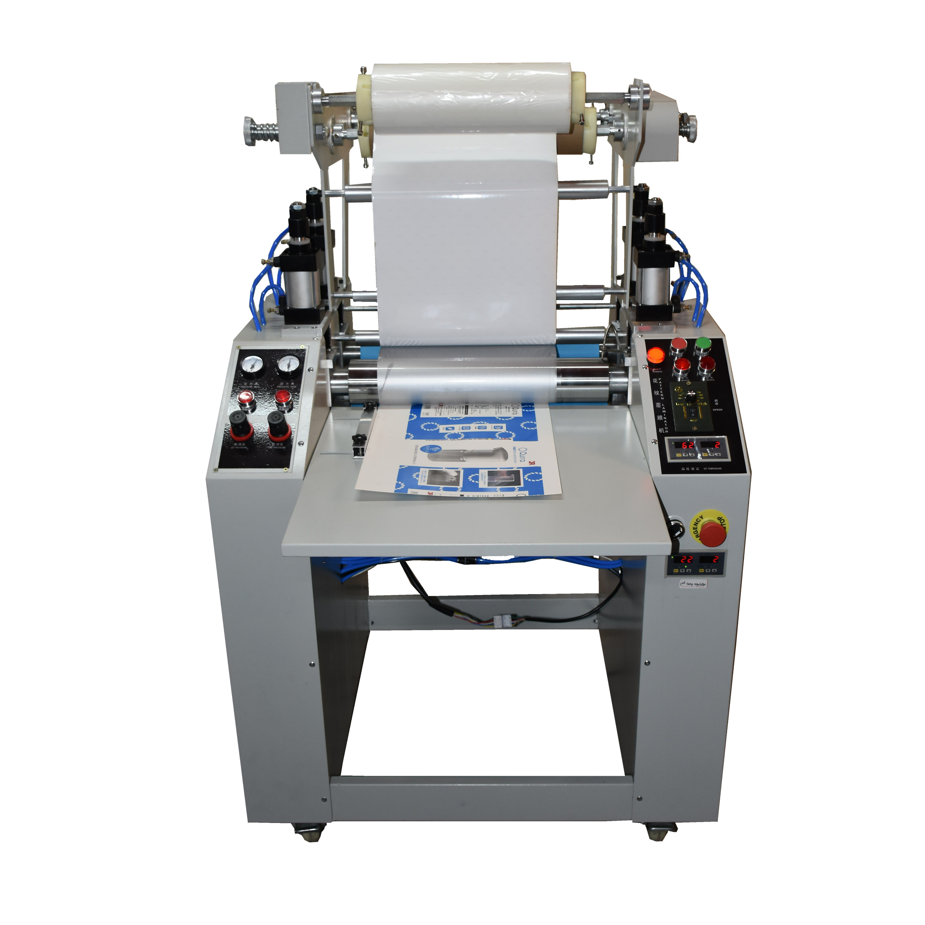 450 двухсторонний Горячий ламинатор для фото с регулируемым давлением bopp пленочный ламинатор