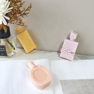 Perlengkapan Pembuatan Lilin Cetakan Lilin Silikon Bentuk Botol Parfum Cetakan Silikon Lilin Aromaterapi - Product Image 4