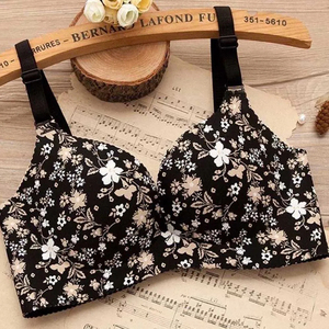 Moda ragazza comoda senza fili <span class=keywords><strong>reggiseno</strong></span> un pezzo intimo in <span class=keywords><strong>microfibra</strong></span> taglio Laser solido reggiseni senza cuciture per donna - Product Image 6