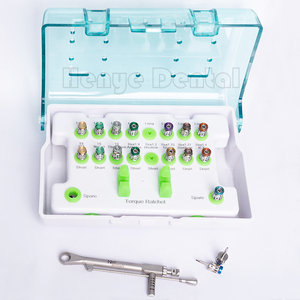 5 Stuks Tandheelkundige Implantaat Lab Landhoofd Gereedschap <span class=keywords><strong>Kit</strong></span> Zeskant Schroevendraaier Boor & Accessoires Met Abutment Schroevendraaier - Product Image 6