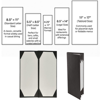 Porte-menus de restaurant sur mesure, fabrication personnalisée, logo personnalisé, dossier de présentation en PU, porte-menus en cuir