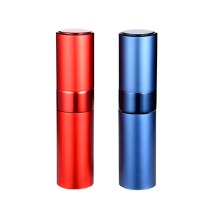 8ml rojo azul Color aluminio Shell Spray botellas 8cc elegante Colonia Perfume botellas de embalaje con pulverizador - Product Image 4