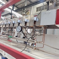 Ligne d'extrusion de feuilles PET/APET avec extrudeuse bivis parallèle co-rotative, machine d'extrusion avec roulement/moteur/boîte de vitesses