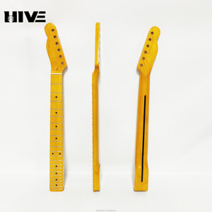 Manico <span class=keywords><strong>per</strong></span> Chitarra Stile TL con Finitura Opaca in <span class=keywords><strong>Legno</strong></span> d'Acero a 22 Tasti <span class=keywords><strong>per</strong></span> Mancin, Accessorio <span class=keywords><strong>per</strong></span> Modifica e Assemblaggio - Product Image 3