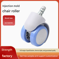 Kit de moulage par injection pour roulettes de chaise personnalisées, fabrication OEM, usine de traitement sur mesure, fourniture automobile de haute précision sur mesure