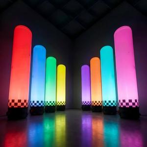 Columna Inflable Publicitaria para Exteriores con Ventilador, Poste Inflable de Rápida Inflación para Eventos de Inauguración y Promoción - Product Image 2