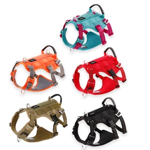 <span class=keywords><strong>Harnais</strong></span> pour <span class=keywords><strong>chien</strong></span> personnalisé de luxe, réglable, de qualité supérieure, réfléchissant, anti-traction, avec logo OEM personnalisé, pour l'entraînement <span class=keywords><strong>en</strong></span> extérieur - Product Image 5