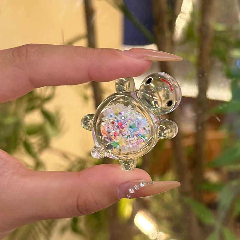เต่าเลื่อมเรืองแสงในที่มืด [สี]