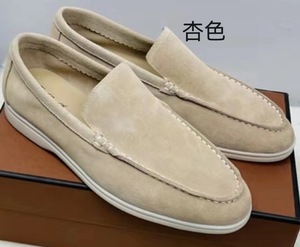 <span class=keywords><strong>Scarpe</strong></span> Slip-On Casual in pelle di mucca da <span class=keywords><strong>uomo</strong></span> all'ingrosso <span class=keywords><strong>scarpe</strong></span> basse mocassini in vera pelle - Product Image 5