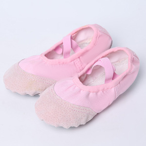 Самые продаваемые балетные туфли из холста с хлопковой подкладкой, танцевальные тапочки, обувь для йоги на плоской подошве - Product Image 4