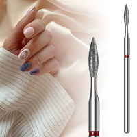 Evolisse – Embouts de ponceuse à ongles diamantés haut de gamme en acier inoxydable, résistants à la chaleur, haute vitesse, pour manucure, pédicure et gel de construction.