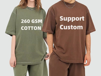 TKAN 42 haute qualité faible Oem quantité minimale de commande 240gsm 100% coton t-shirt marque personnalisée blanc uni grande taille hommes t-shirts