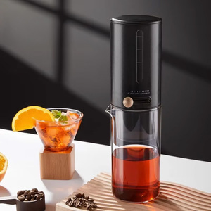 Goutte à goutte à glace transparente cafetière à infusion froide en verre petite infusion froide de type goutte à goutte domestique filtrée <span class=keywords><strong>pour</strong></span> une extraction efficace - Product Image 1