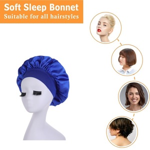 Amazen Wide-Edge High Elasticity Ding Sleeper Hat Peluquería <span class=keywords><strong>para</strong></span> mujer Toalla <span class=keywords><strong>para</strong></span> el cuidado del cabello <span class=keywords><strong>para</strong></span> belleza Toalla <span class=keywords><strong>para</strong></span> secar el cabello - Product Image 2