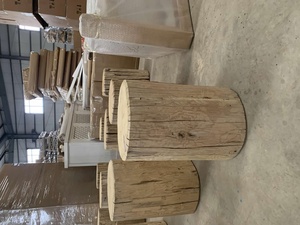 <span class=keywords><strong>Tavolino</strong></span> Rotondo in <span class=keywords><strong>Legno</strong></span> Rustico <span class=keywords><strong>di</strong></span> Grande Vendita, Design Naturale a Tronco per Soggiorno e Camera da Letto, <span class=keywords><strong>Tavolino</strong></span> da Caffè Artigianale - Product Image 3