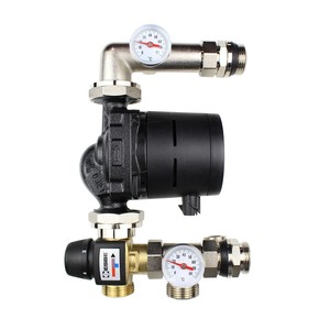 Ensemble de distribution pour chauffage au sol Pompe Alpha 22 Collecteur - Product Image 2