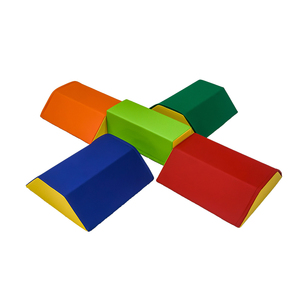 Ensemble de jeux d'intérieur pour bébé avec cubes d'éponge à grimper, blocs de jeu souples, ensemble de blocs de construction en <span class=keywords><strong>mousse</strong></span> souple colorés - Product Image 5