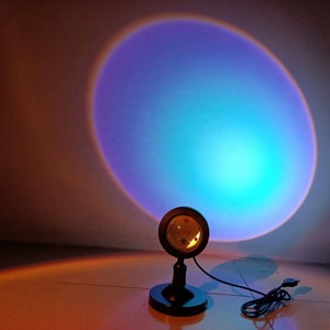 2022 camera da letto decorazione della casa USB Room Atmosphere Sun Romantic Projection RGB Mini Sunset Light - Product Image 5