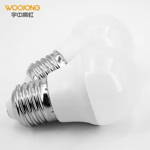 WOOJONG LED Bulb Factory Supplier LED Plastic DOB/IC G45 Lamp Indoor Lighting With Good Competitive Price LED Globular bulb