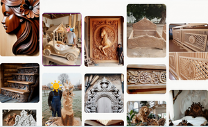 ระบบแกะสลัก CNC 5แกนสำหรับการสร้างต้นแบบเฟอร์นิเจอร์ไม้3D - Product Image 6