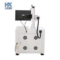Marqueur laser à fibre Huike 20W/30W/50W, haute précision 0,01 mm, certifié CE, machine de gravure laser CNC pour bijoux en métal DXF/BMP/AI