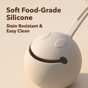 Étui pour sucette en silicone sans BPA, boîte de rangement pour sucette pour bébé, boîte de rangement portable pour sucette, conteneur pour sucette de voyage, 0-12 mois - Product Image 2