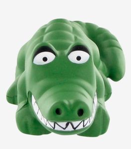 ลูกบอลบีบคลายเครียดรูป<span class=keywords><strong>จระเข้</strong></span> ทำจากโฟม PU ปลอดสารพิษ พิมพ์โลโก้ได้ สำหรับของขวัญส่งเสริมการขาย - Product Image 1