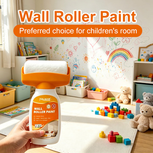 Rouleau de peinture antidérapant de haute qualité pour réparation murale, revêtement en latex à base d'eau à faible odeur, couvre les graffitis et les taches, répare les murs - Product Image 2