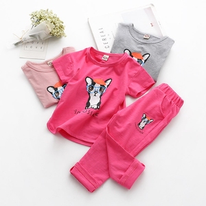 Nouveau pantalon thaïlandais premium pour bébé en coton avec t-shirt pour chien, fournisseur de body pour bébé fille japonaise - Product Image 3