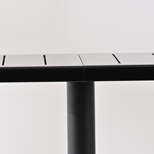 Wholesale Factory Furniture Modern Design Coffee Shop Restaurant High Table Black Outdoor <strong>Bar</strong> Counter Table - Product Image 6