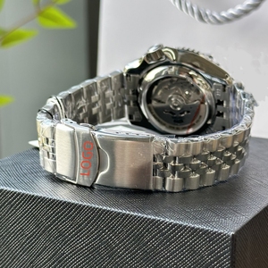 Montre de plongée pour homme avec <span class=keywords><strong>mouvement</strong></span> automatique GMT 4R34, 41,2 mm, étanche, lunette en céramique, nouveau bracelet, fermoir fraisé - Product Image 5