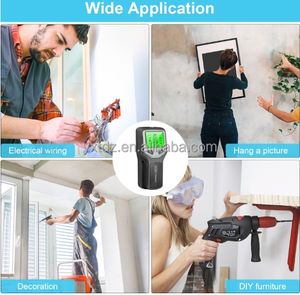 Fabrik preis HW430 Metalldraht-Kabel detektor Rohr prüfgerät 5-in-1-Multifunktions-Wandscanner Neuer Bolzen-Metall detektor - Product Image 4