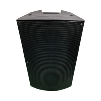 Haut-parleur actif professionnel en plastique de 15 pouces, module amplificateur de puissance classe D 1000W, 4 ohms, pleine fréquence, portable, extérieur, surround