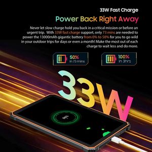 Estreno mundial OSCAL Spider 8 Rugged Tablet <span class=keywords><strong>PC</strong></span> Pantalla FHD de 10,1 pulgadas Android 13 T616 16GB 128GB Tablet PC13000mAh con 33W - Product Image 6